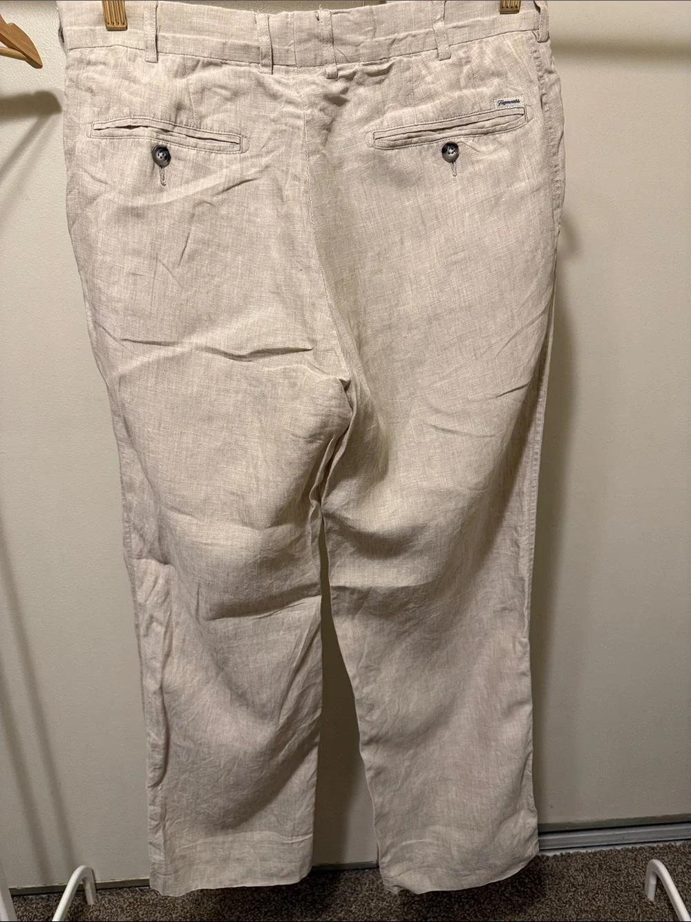 Faconnable Men's Chinos in Light Tan 35
